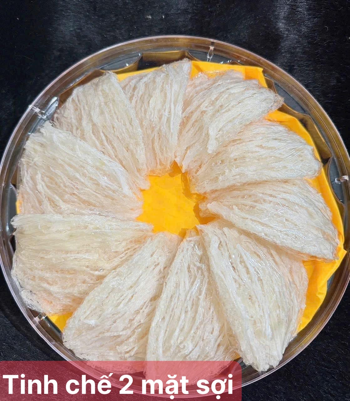 Yến tinh chế 2 lớp sợi